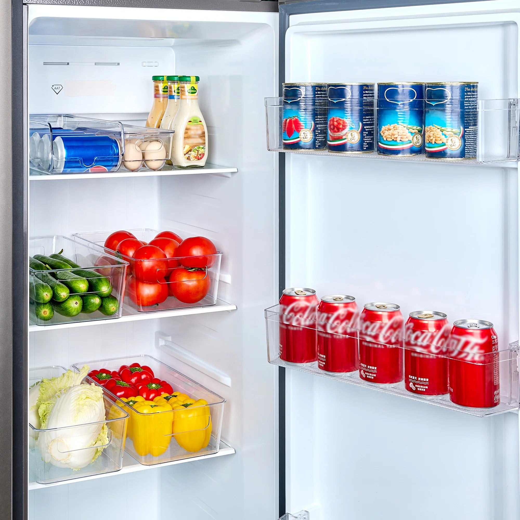 Clear Fridge Storage Set
